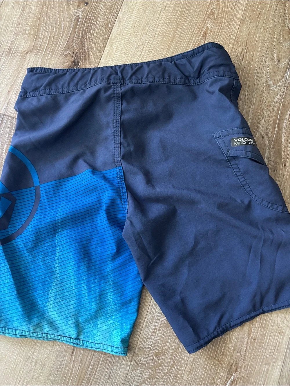 Volcom boy’s Navy and Bright Blue Hybrid Shorts